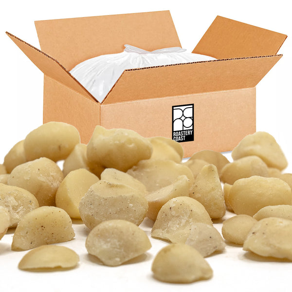 Bulk Macadamia Nuts Halves and Pieces Raw Unsalted 25lbs