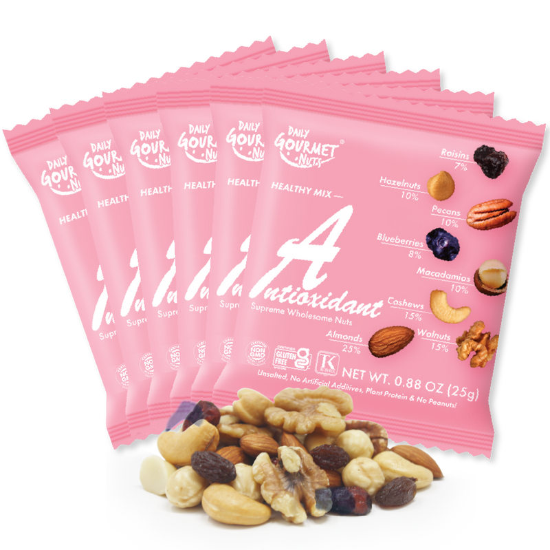 Daily Gourmet Nuts | Antioxidant Mix | 24 or 48 Pack