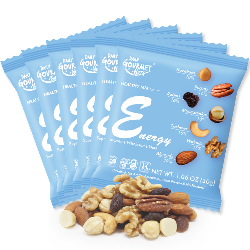 Daily Gourmet Nuts | Energy Mix | 24 or 48 Pack