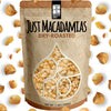 Macadamia Nuts | Dry Roasted | Halves & Pieces | 3lbs
