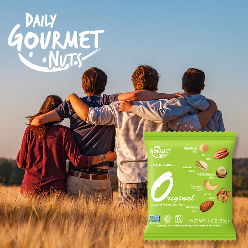 Daily Gourmet Nuts | Original Mix | 24 or 48 Pack