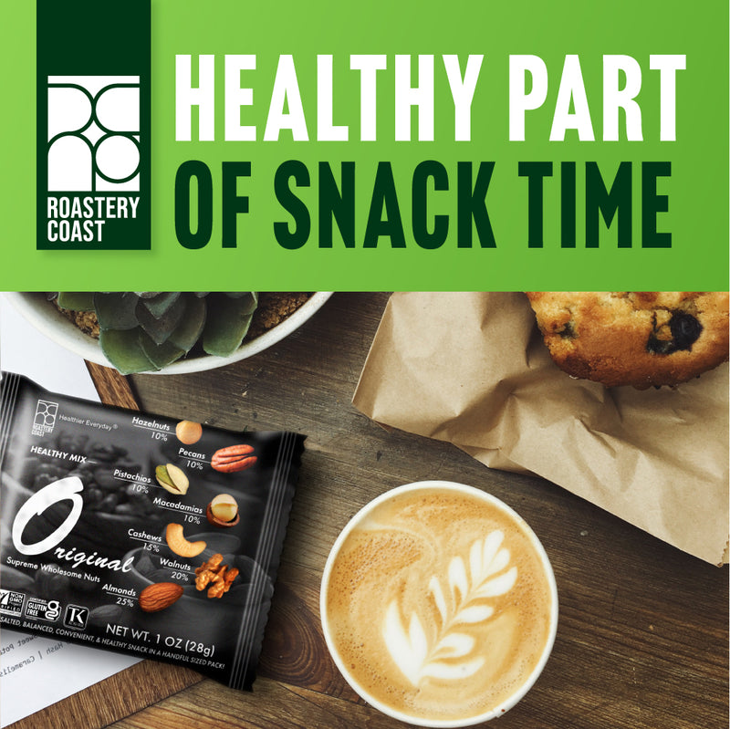 Roastery Coast Original Mix | 7 Tree Nuts Mix | 22 or 48 Pack