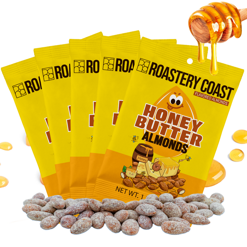 Flavored Almonds (Honey, Wasabi, Korean Spicy)