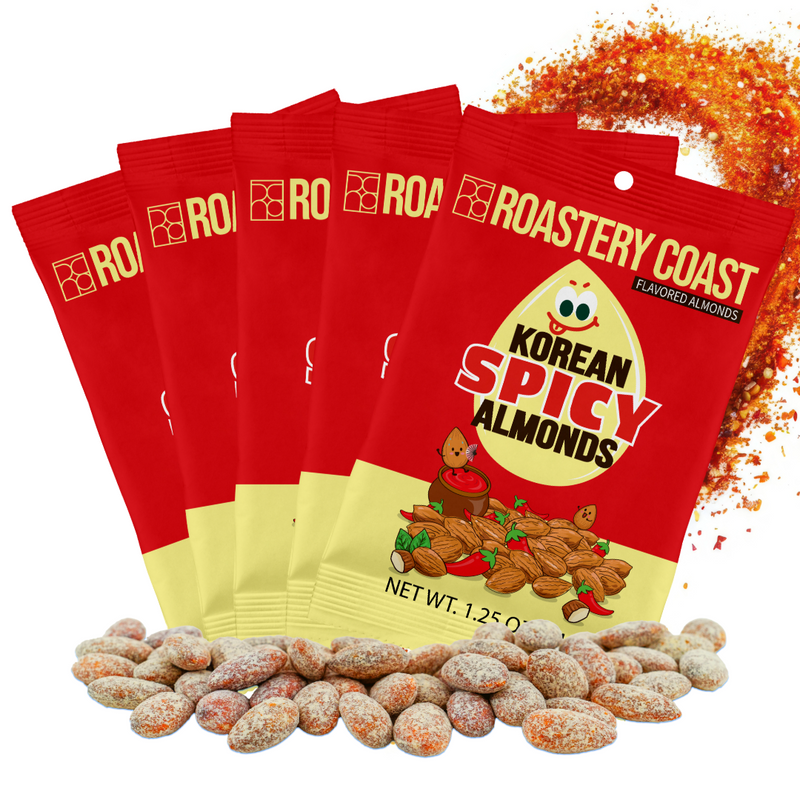 Flavored Almonds (Honey, Wasabi, Korean Spicy)