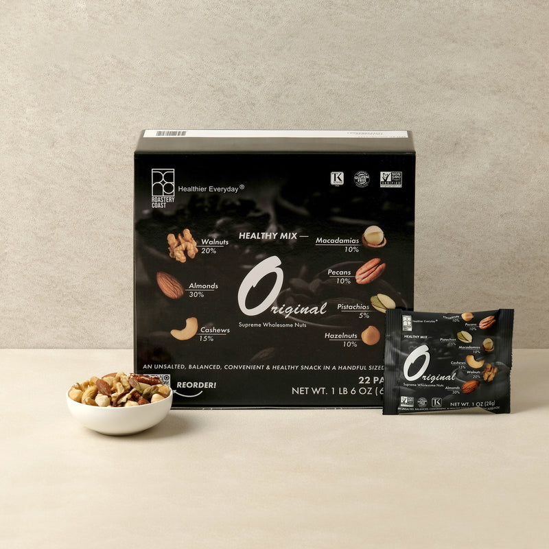 Roastery Coast - Original Mix | 7 Tree Nuts Mix | 22 or 48 Pack