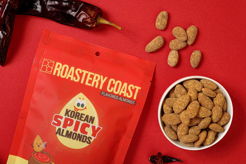 Honey Butter Flavored Almonds (Honey, Wasabi, Korean Spicy
