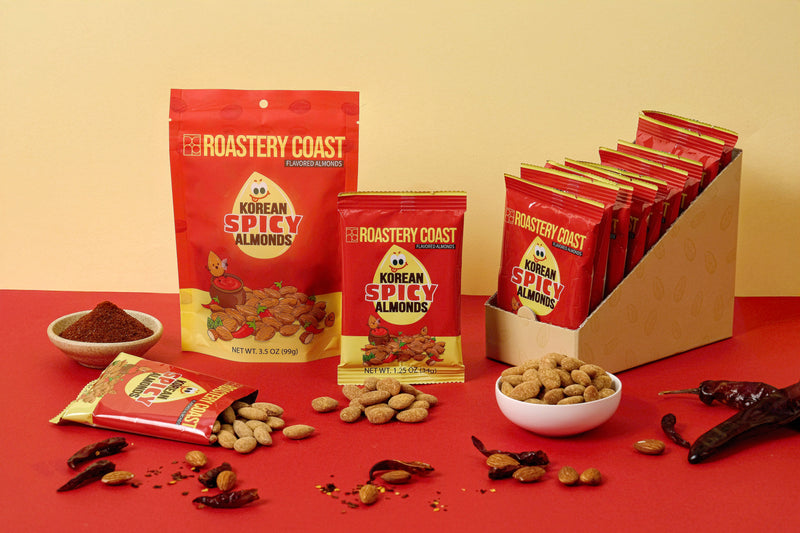 Flavored Almonds (Honey, Wasabi, Korean Spicy)