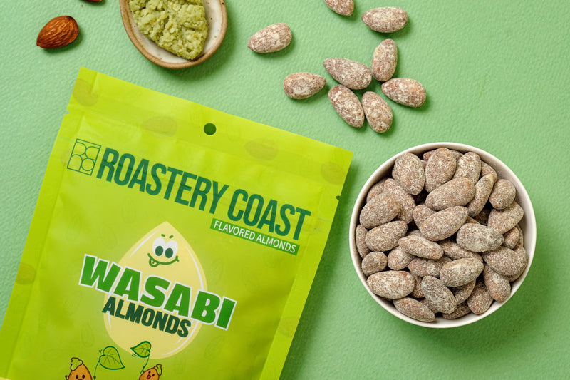Honey Butter Flavored Almonds (Honey, Wasabi, Korean Spicy