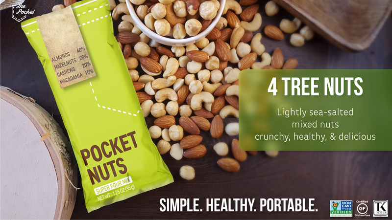 Pocket Nuts | Super Four Essential Mixed Nuts
